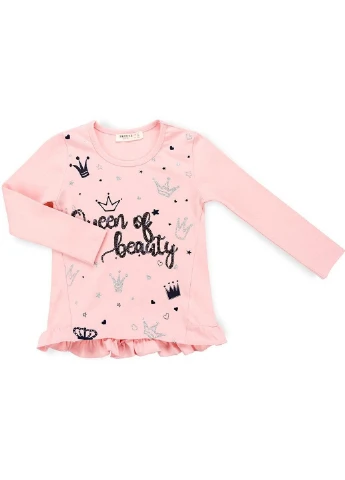 Синий демисезонный костюм десткий "qween of beauty" (11421-92g-pink) Breeze