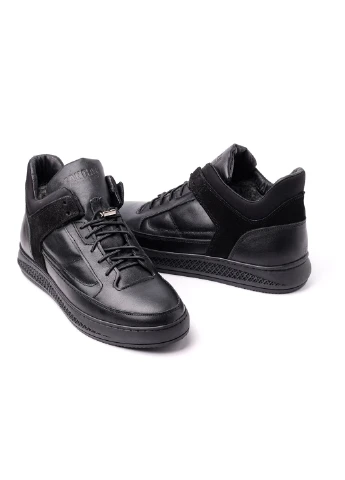 Чорні кросівки зимовий Zangak