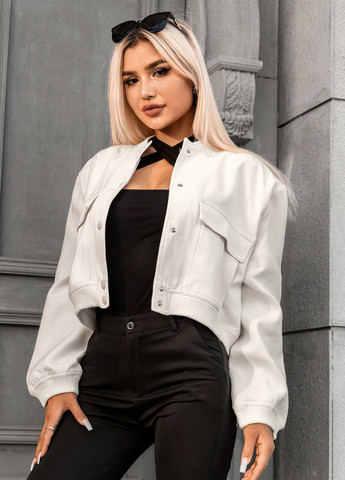 Бомбер SHEIN на кнопках (330764131)