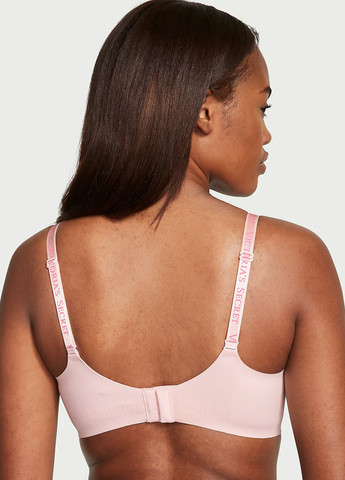 Розовый демисезонный комплект (бюстгальтер, трусики) Victoria's Secret