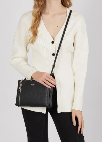 Сумка кросс-боди Guess NAYA DOUBLE ZIP CROSSBODY (251444186)
