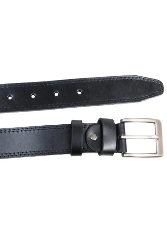 Мужской кожаный ремень 130-150х3,8 см Skipper (254595137)