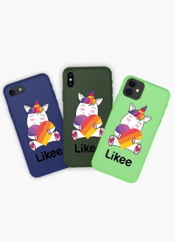 Чохол силіконовий Apple Iphone 6 Лайк Єдиноріг (Likee Unicorn) (6937-1037) MobiPrint (219283755)