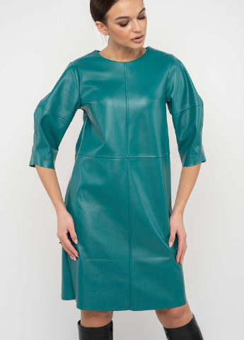 Голубое кэжуал платье Ри Мари однотонное