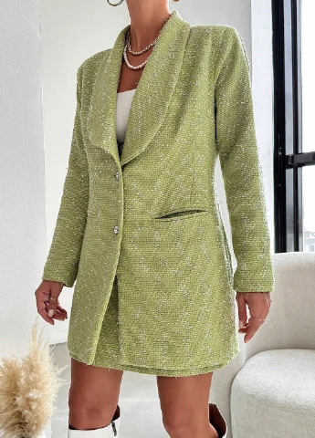 Костюм (жакет, спідниця) SHEIN (302435231)