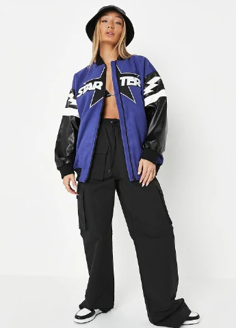 Бомбер Missguided на блискавці (276135138)