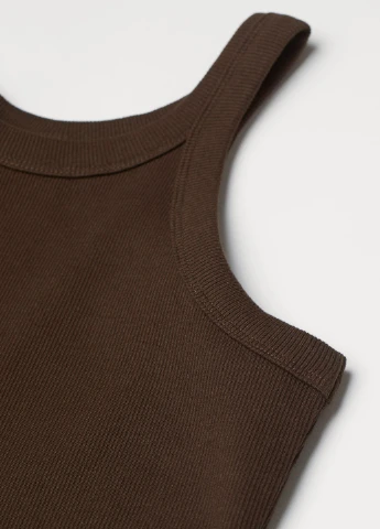 Топ літо,темно-коричневий, H&M Basic (255192233)