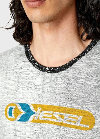 Серая футболка Diesel