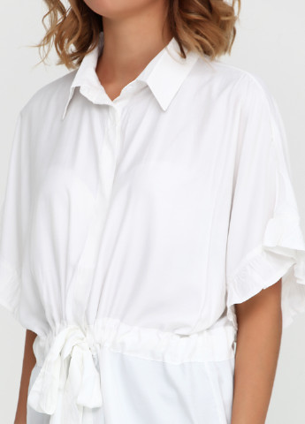 Белая демисезонная блуза Vertex
