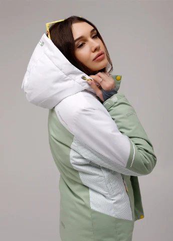 М'ятна зимня куртка High