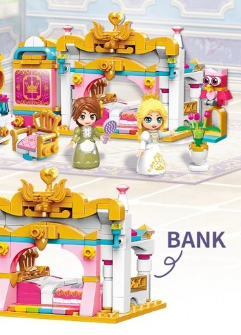 Дівчинка 32012 Королівська кімнатка, 282 дет Qman (253827889)