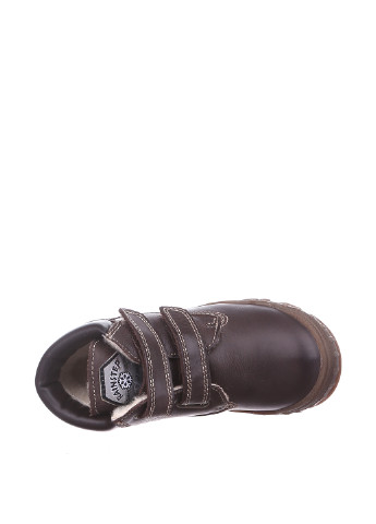 Темно-коричневые кэжуал осенние ботинки Naturino