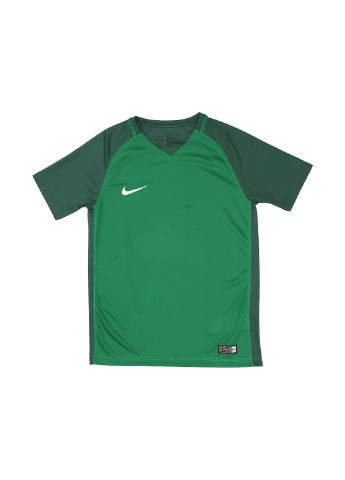 Зеленая демисезонная футболка Nike Y NK DRY TROPHY III JSY SS