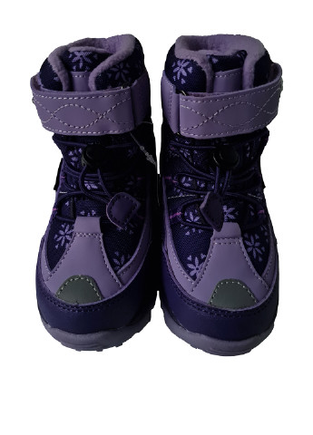 Сиреневые кэжуал зимние ботинки B & G