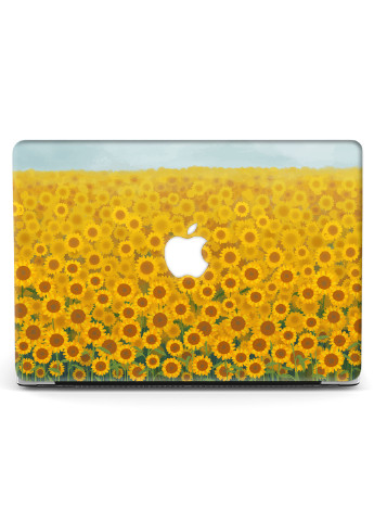 Чехол пластиковый для Apple MacBook 12 A1534 / A1931 Поле подсолнухов (Sunflower field) (3365-2358) MobiPrint (218859004)