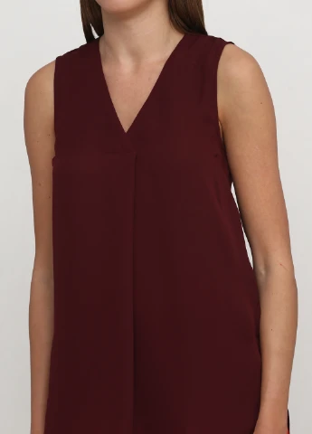Бордова блуза H&M