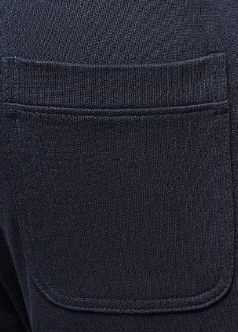 Синие спортивные демисезонные зауженные брюки Oodji