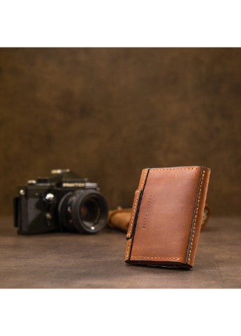 Кожаная визитница 7х10х1,5 см Grande Pelle (250097015)