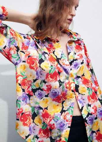 Комбінована блуза SHEIN