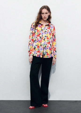 Комбінована блуза SHEIN