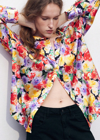 Комбінована блуза SHEIN