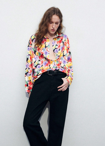 Комбінована блуза SHEIN