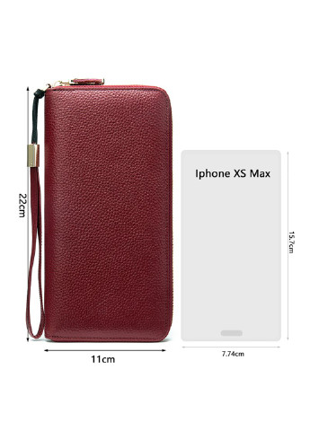 Жіночий шкіряний гаманець-клатч 12х11х2,5 см Vintage (229460821)