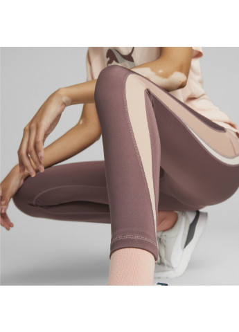 Пурпурные демисезонные леггинсы evostripe leggings women Puma