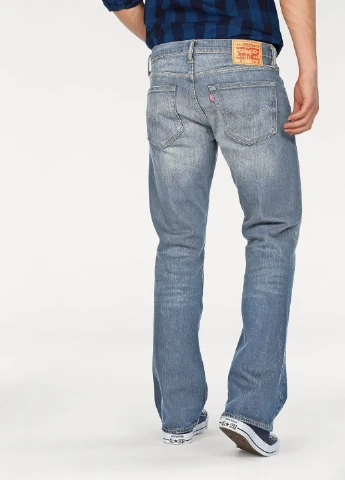 Голубые демисезонные джинсы Levi's