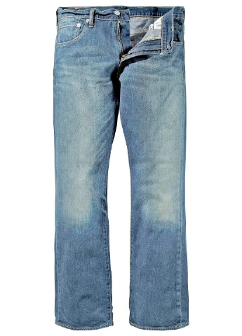 Голубые демисезонные джинсы Levi's