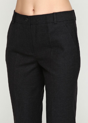 Темно-серые классические демисезонные брюки Luisa Spagnoli