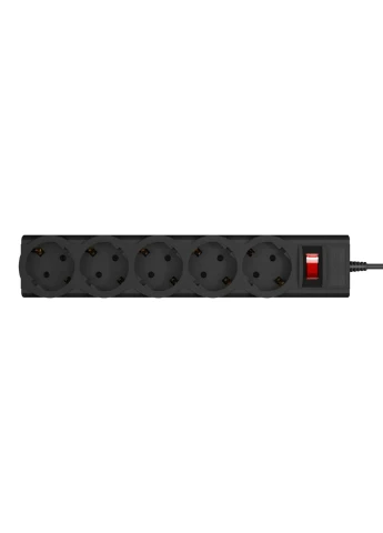 Фільтр живлення LP-X5 PREMIUM, 2m black (9583) LogicPower (251409865)