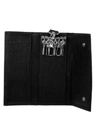 Мужская кожаная ключница 6х14х1,5 см Desisan (250097266)