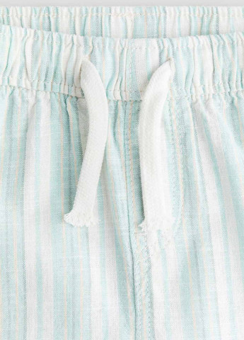 Комбинированные повседневный, домашние, кэжуал демисезонные брюки H&M