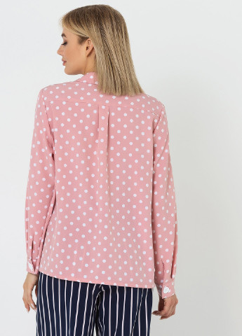Светло-розовая демисезонная блуза Vovk