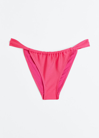 Фуксиновые (цвета Фуксия) купальные трусики-плавки однотонные H&M