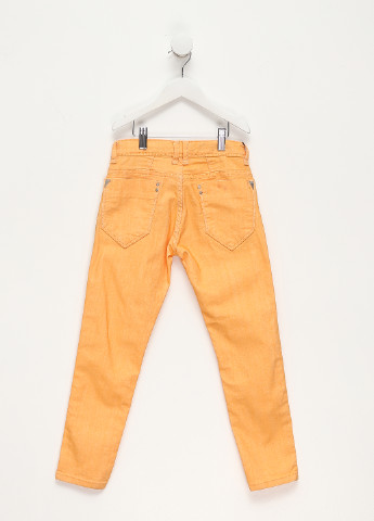 Оранжевые демисезонные скинни джинсы Antony Morato