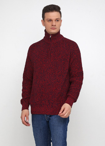 Бордовый демисезонный свитер джемпер H&M