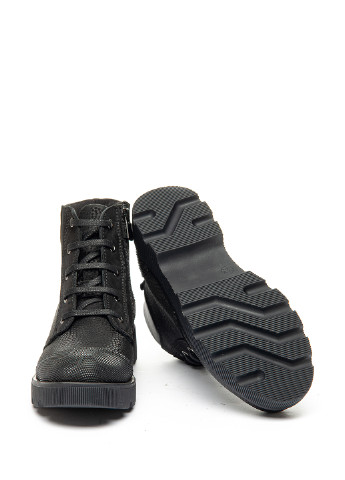 Черные кэжуал осенние ботинки Theo Leo