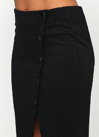 Костюм (блуза, спідниця) Minus спідничний малюнок чорний кежуал поліестер