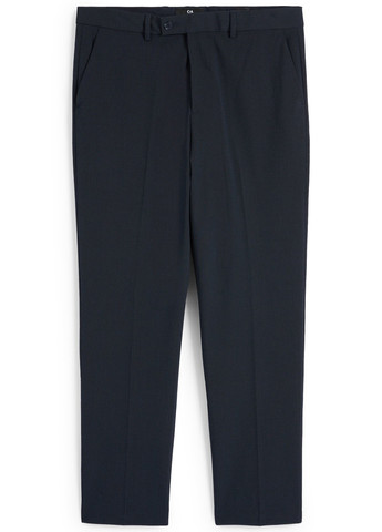 Темно-синие классические демисезонные классические брюки C&A