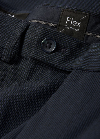 Темно-синие классические демисезонные классические брюки C&A