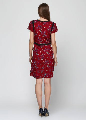Бордовое кэжуал платье Uttam Boutique бабочки