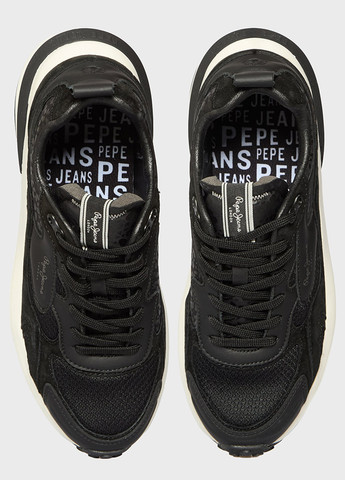 Кроссовки Pepe Jeans чёрные демисезоны (366292617)