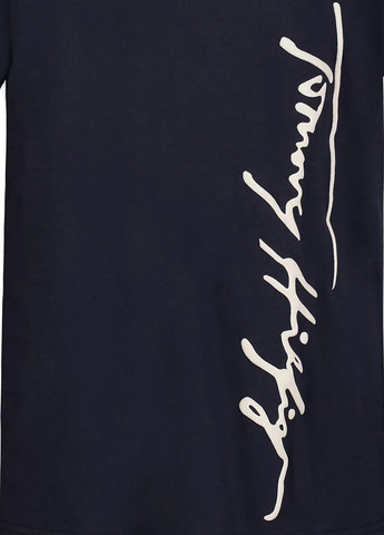 Темно-синя літня футболка Tommy Hilfiger