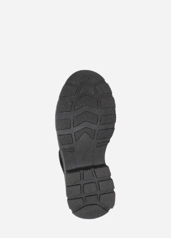 Зимние ботинки re2705-11 черный El passo из натуральной замши