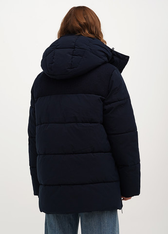 Темно-синя зимня куртка Tom Tailor