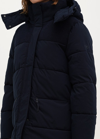 Темно-синя зимня куртка Tom Tailor