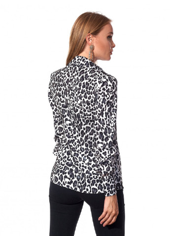 Комбинированная демисезонная блуза SL-Fashion