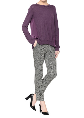 Фиолетовый зимний джемпер Trussardi Jeans